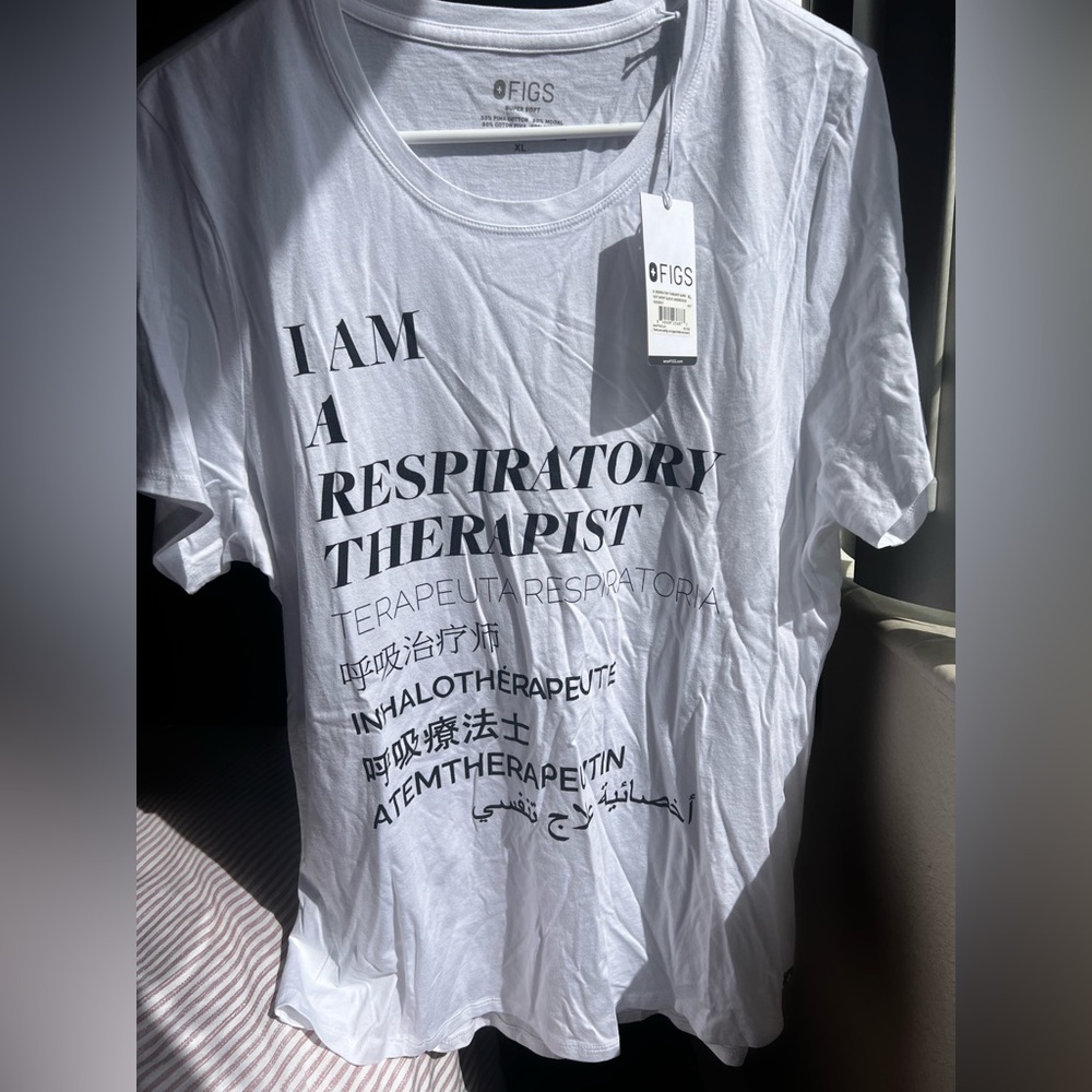 Figs, Respiratory Therapist shirt